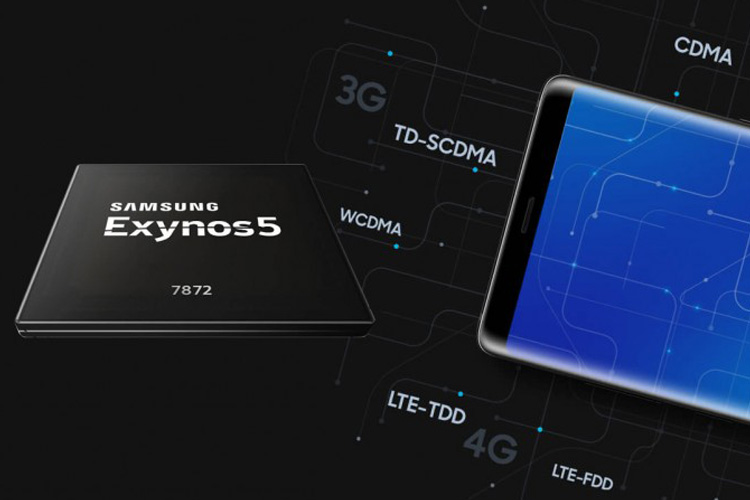 سامسونگ از تراشه ۶ هسته‌ای اکسینوس ۷۸۷۲ رونمایی کرد