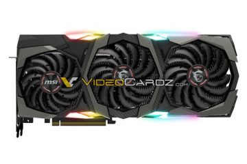 کارت های گرافیک MSI GeForce RTX 2080 و ۲۰۸۰ Ti لو رفتند