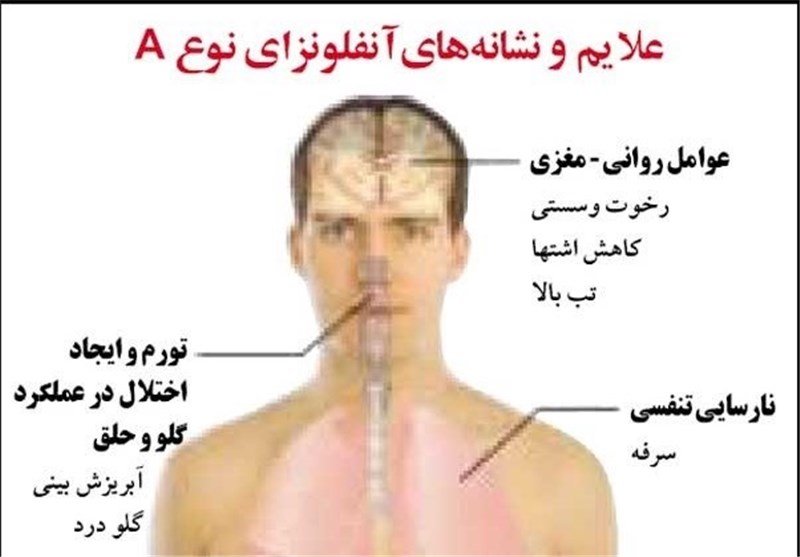 اسامی ۱۱ استان آنفلوآنزاخیز ایران