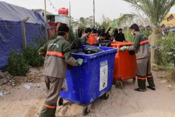 ۱۴۰۰ داوطلب مردمی در خدمت‌ زائران اربعین/ ۳۰۰ نفر مسیر را نظافت می‌کنند