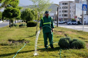 استفاده از پساب برای آبیاری فضای سبز در سال آینده