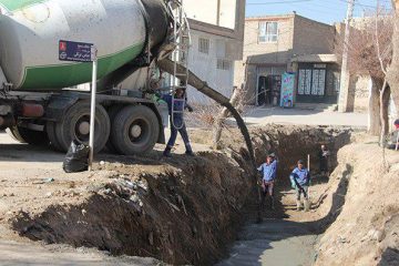 پروژه لوله گذاری مادی گارماسه پس از سالها انتظار شهروندان آغاز شد