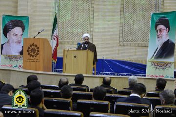 نیروی انتظامی نماد اقتدار جمهوری اسلامی است