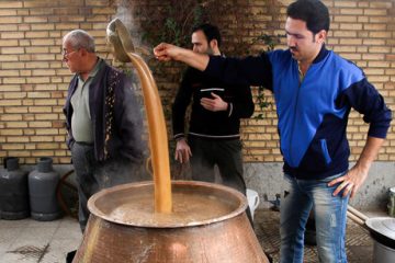 جشنواره سمنوپزان در سمنان برگزار می‌شود