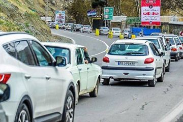 محدودیت ترافیکی روز جمعه در جاده کرج – چالوس اجرا می‌شود