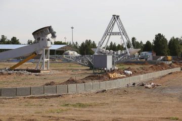 پیشرفت ۶۰ درصدی شهربازی بوستان غدیر قم