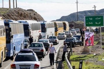 نرخ جابجایی زائران اربعین در مرز مهران اعلام شد