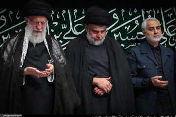 دیدن مقتدی صدر در کنار آیت‌الله خامنه‌ای و سردار سلیمانی خوشحال‌کننده است