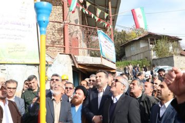 ۷روستای کوهستانی شرق مازندران  گازدار شد