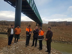 بازدید معاون وزیر راه و شهرسازی و رییس سازمان راهداری و حمل و نقل جاده ای از محورهای مواصلاتی استان ایلام