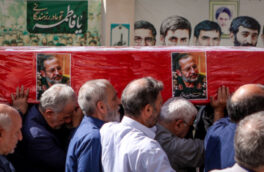 آیین تشییع پیکر سردار افشار برگزار شد