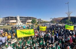 برگزاری مراسم روز مبارزه با استکبار جهانی در سپاهان شهر