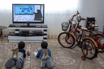 مدرسه تلویزیونی در روزهای آلوده می‌آید