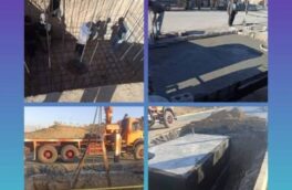 احداث حوضچه های فشارشکن در محدوده شهری چادگان