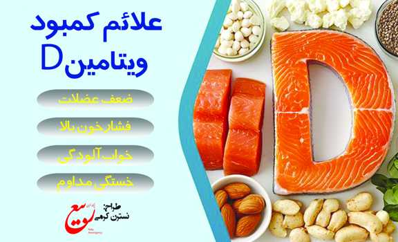 علائم کمبود ویتامین D
