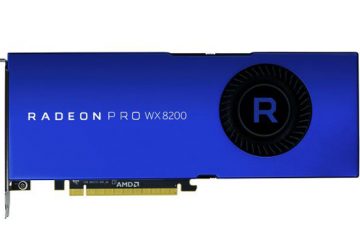 AMD از کارت ورک استیشن Radeon Pro WX 8200 پرده برداشت؛ قوی اما ارزان