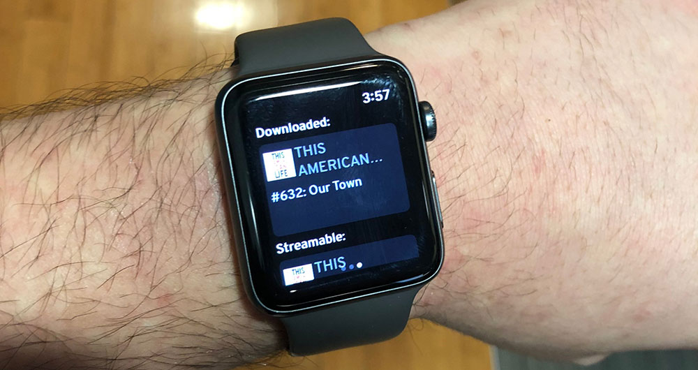 انتشار دو اپلیکیشن غیر رسمی برای پخش پادکست در اپل واچ بدون نیاز به آیفون